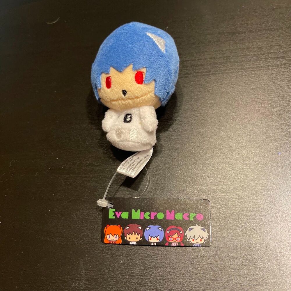 Rei Ayanami Evangelion Eva MicroMacro Mini 59843 Sanrio Plush Anime